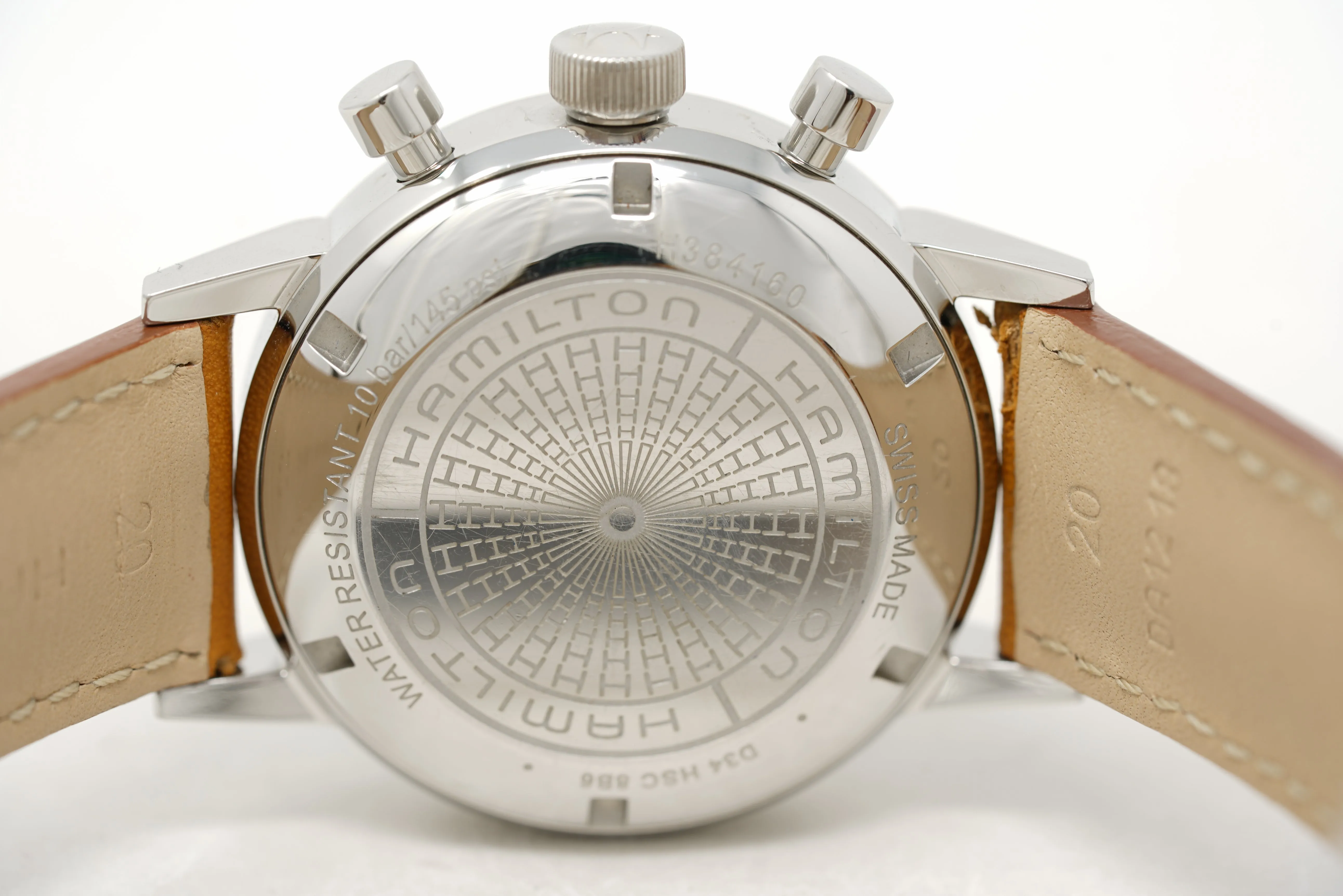 Pre-Owned Hamilton American Classic Intra-Matic Auto Chrono H38416541