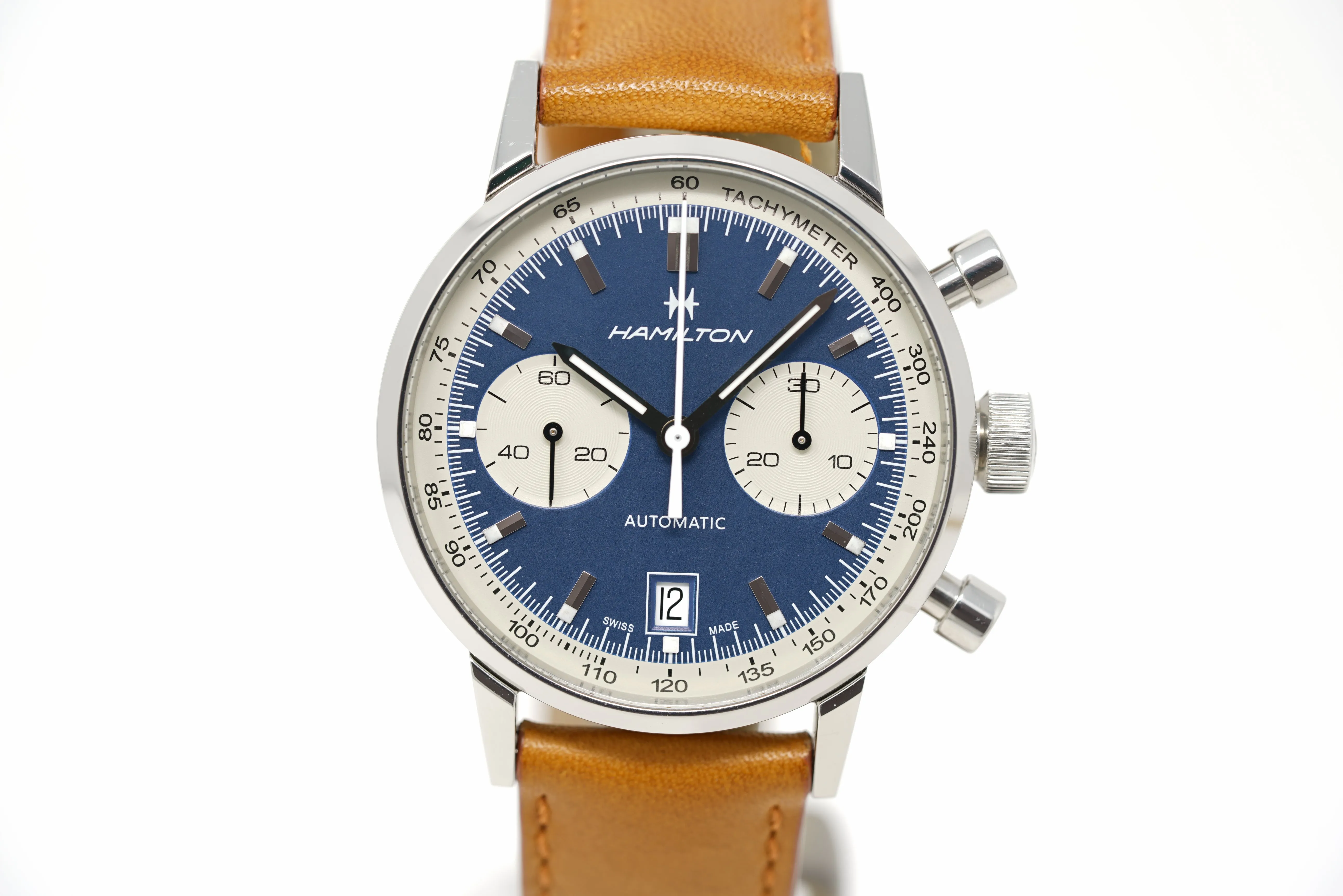 Pre-Owned Hamilton American Classic Intra-Matic Auto Chrono H38416541