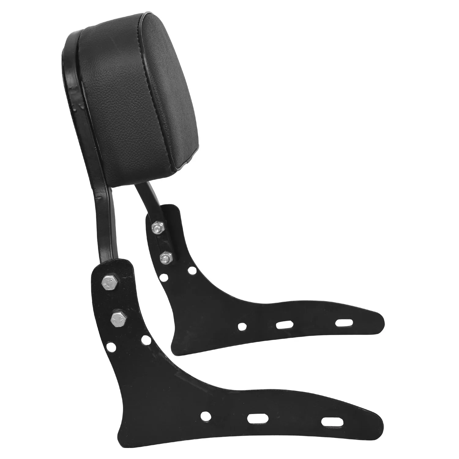 Premimum Quality Metal Seat Backrest For Royal Enfield Clasic 350/500cc, (BLACK).