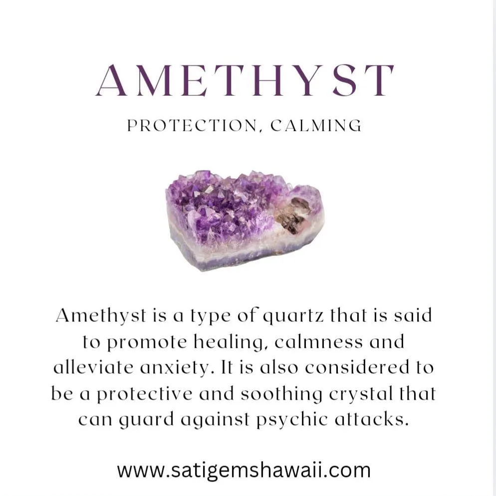 Queen of Hearts Amethyst Tahitian  Pearl Necklace