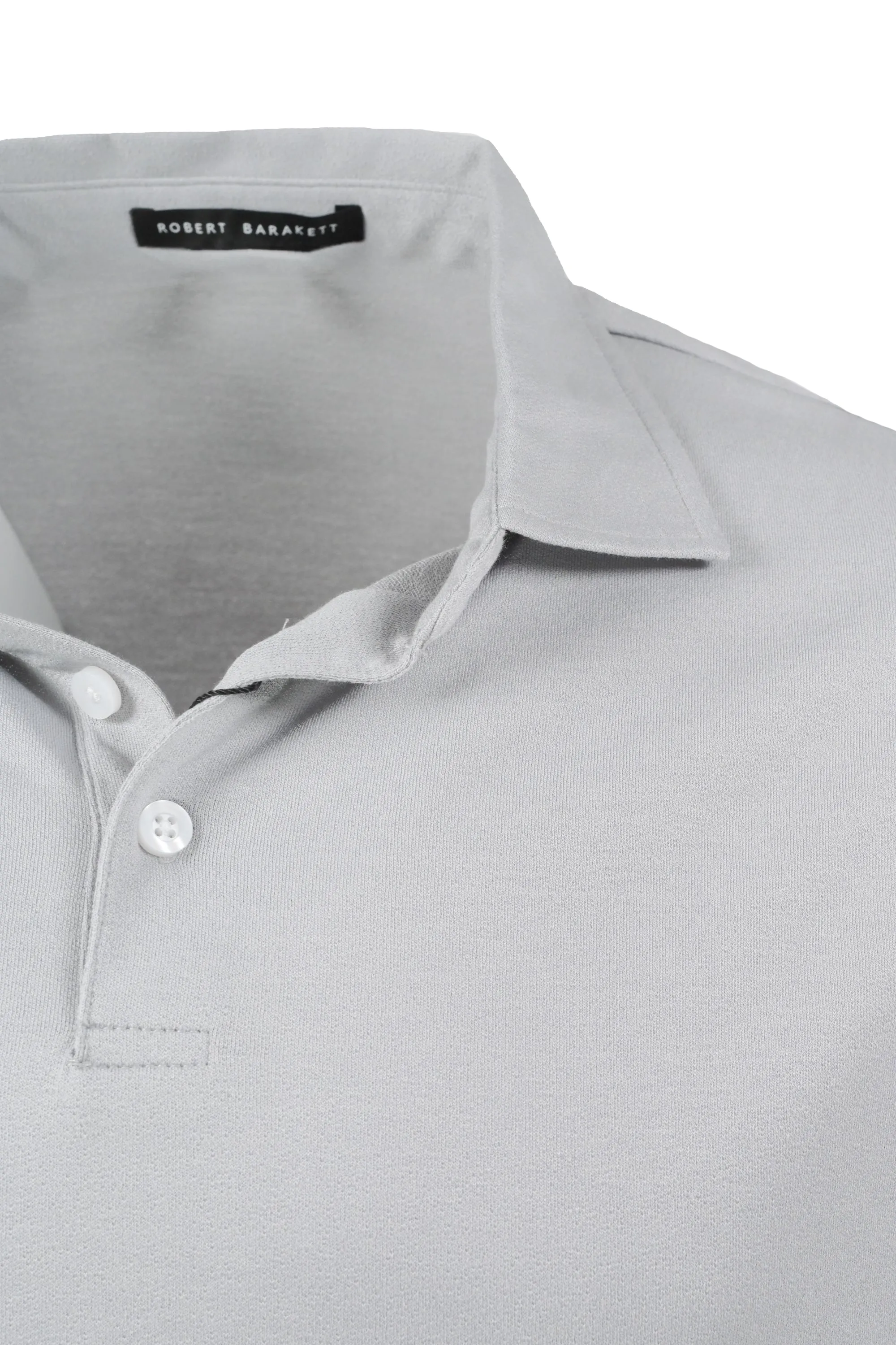 Robert Barakett Ragdan Polo Shirt - Light Gray