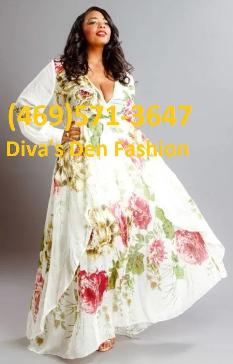 Rose Maxi Sheer Dress