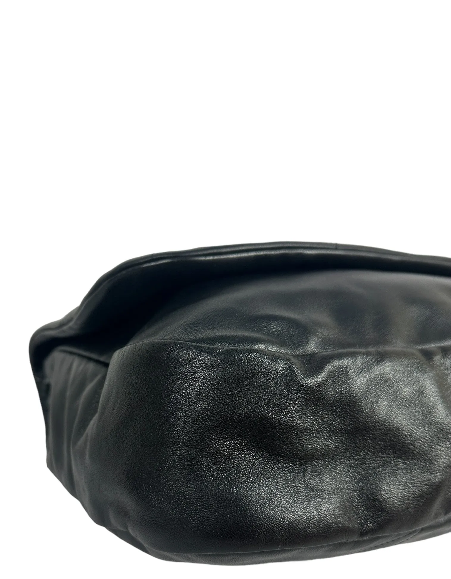 Saint Laurent NEW Black Jamie 4.3 Maxi Lambskin Chain Shoulder Bag