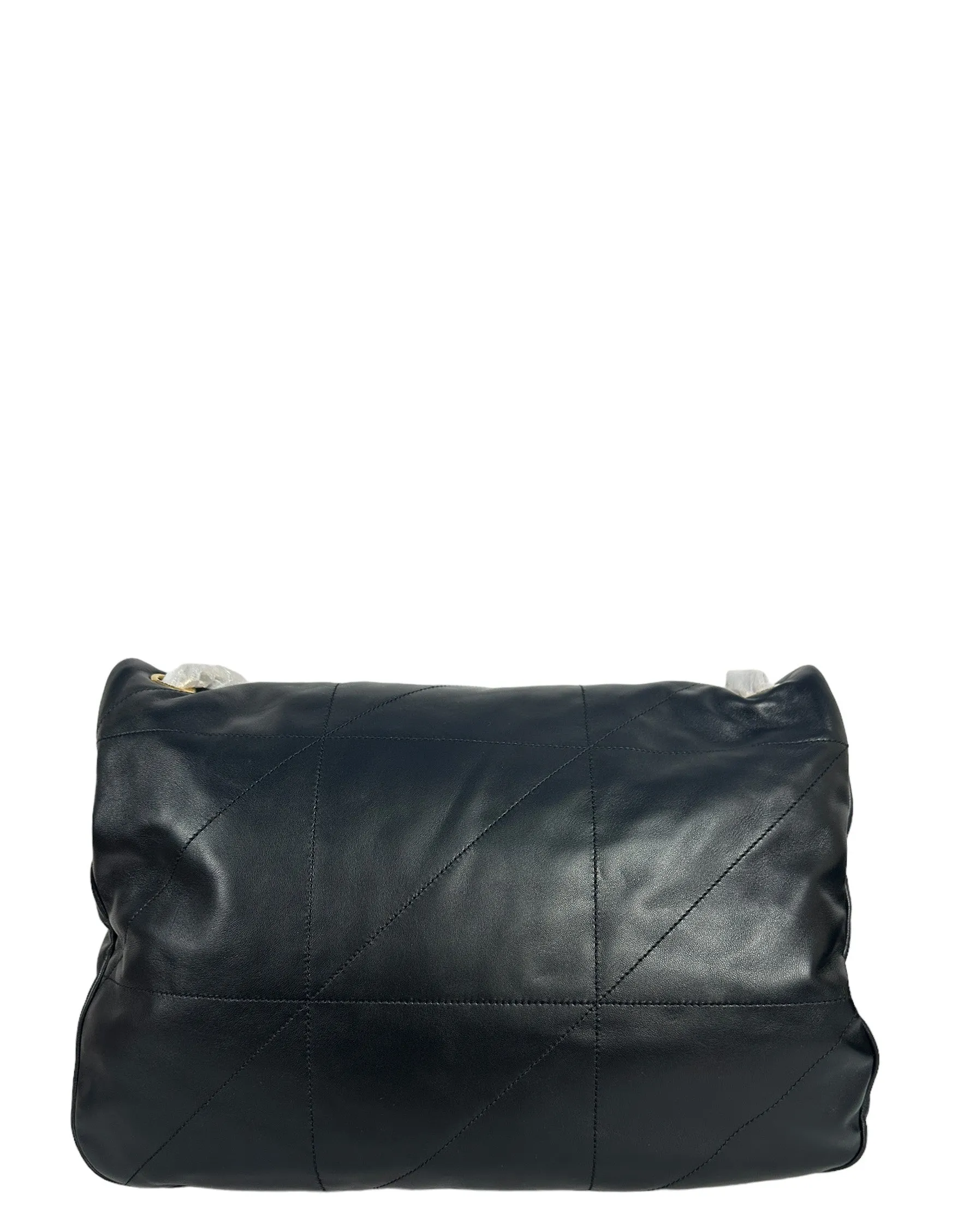 Saint Laurent NEW Black Jamie 4.3 Maxi Lambskin Chain Shoulder Bag