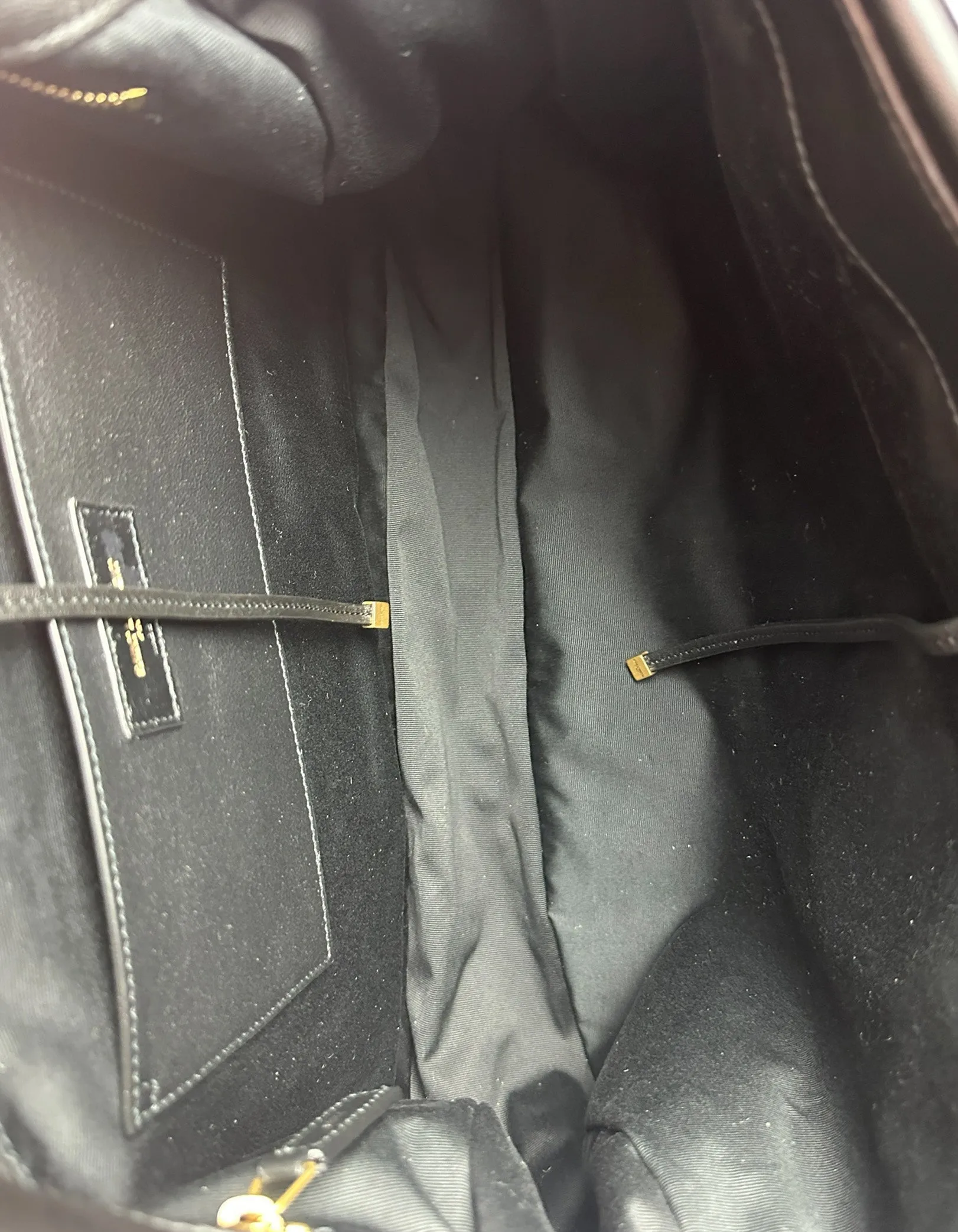 Saint Laurent NEW Black Jamie 4.3 Maxi Lambskin Chain Shoulder Bag