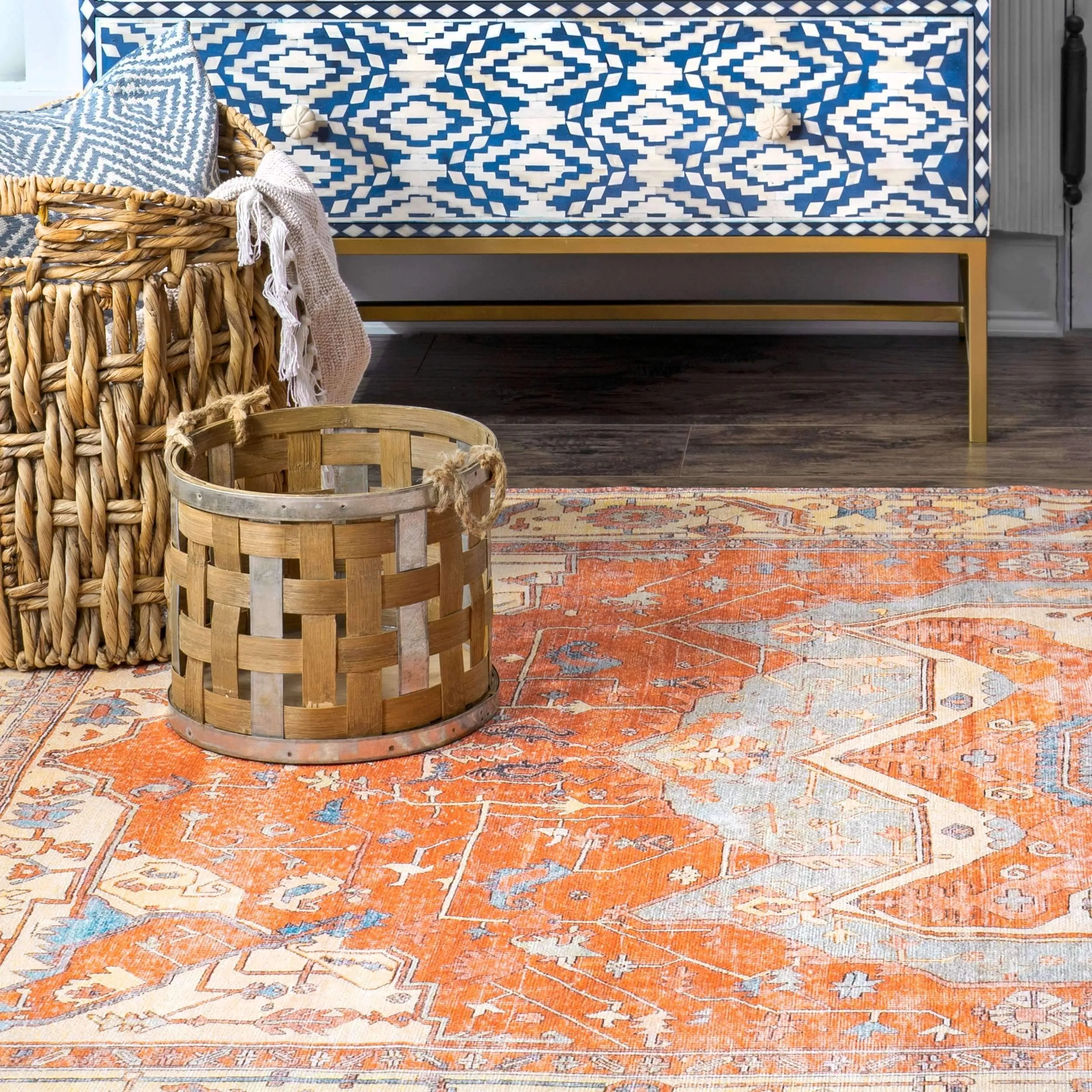 SAMIN HERALDRY FLATWEAVE