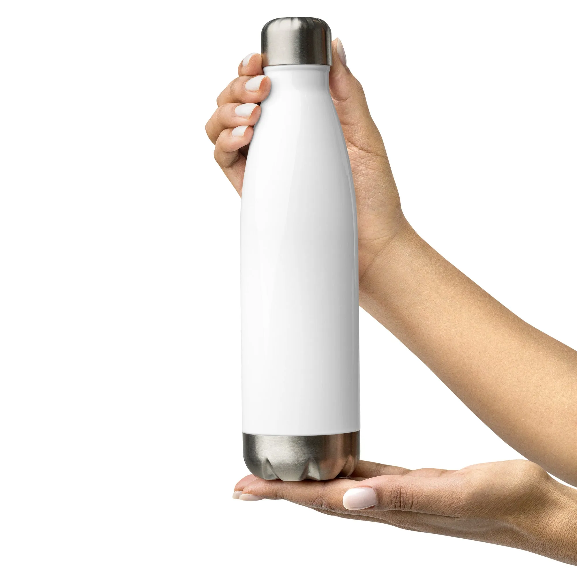 Scandinavian Folkart - Stainless Steel Water Bottle