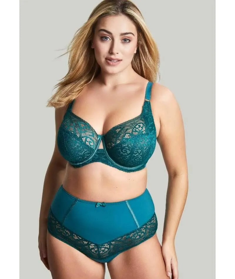 Sculptresse Estel Full Cup Underwired Bra - Emerald