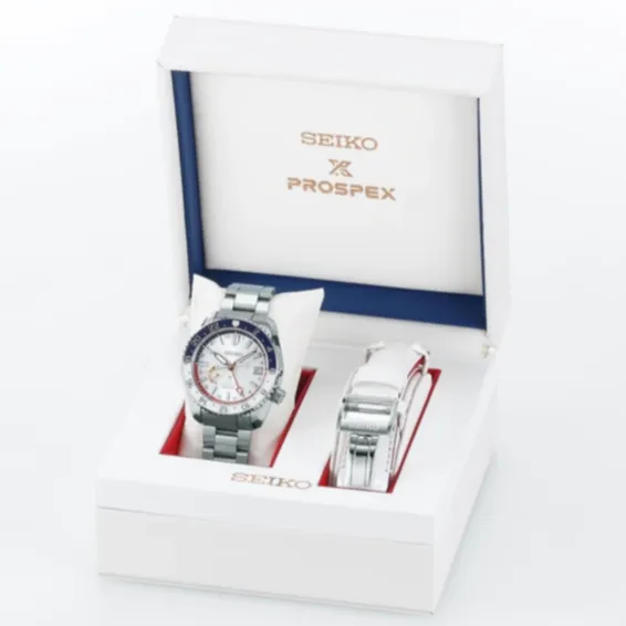 Seiko Prospex LX Line X Gundam 40th Anniversary Spring Drive GMT Limited Edition SBDB033