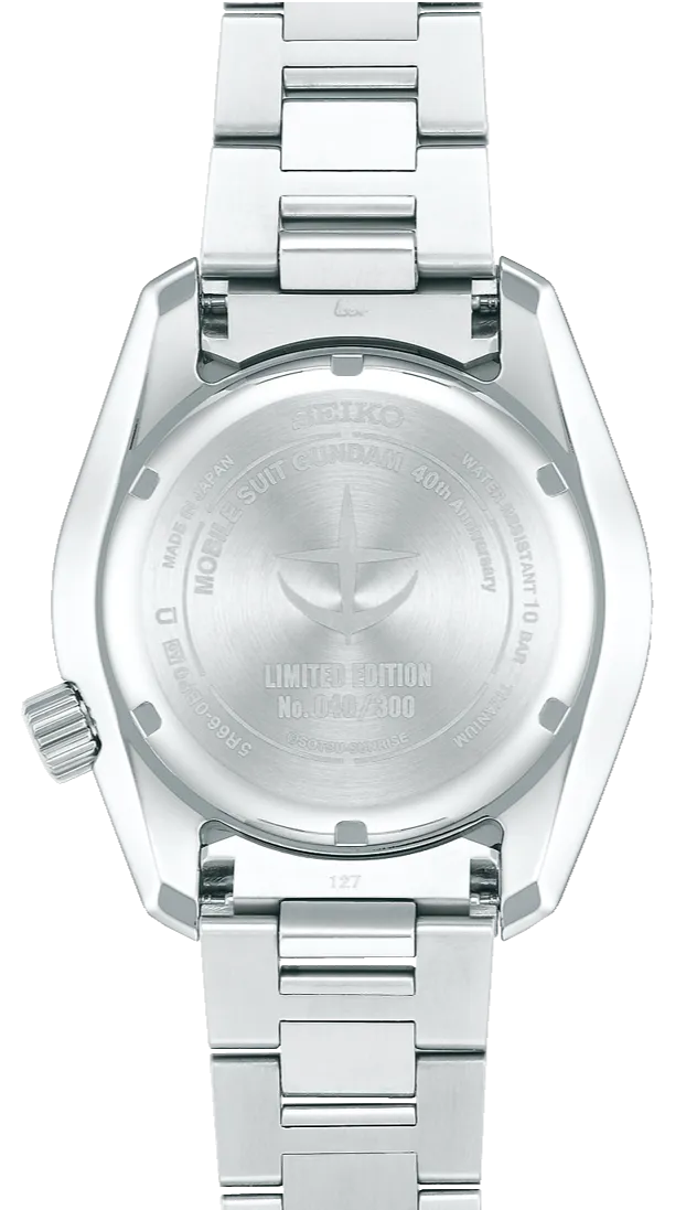 Seiko Prospex LX Line X Gundam 40th Anniversary Spring Drive GMT Limited Edition SBDB033