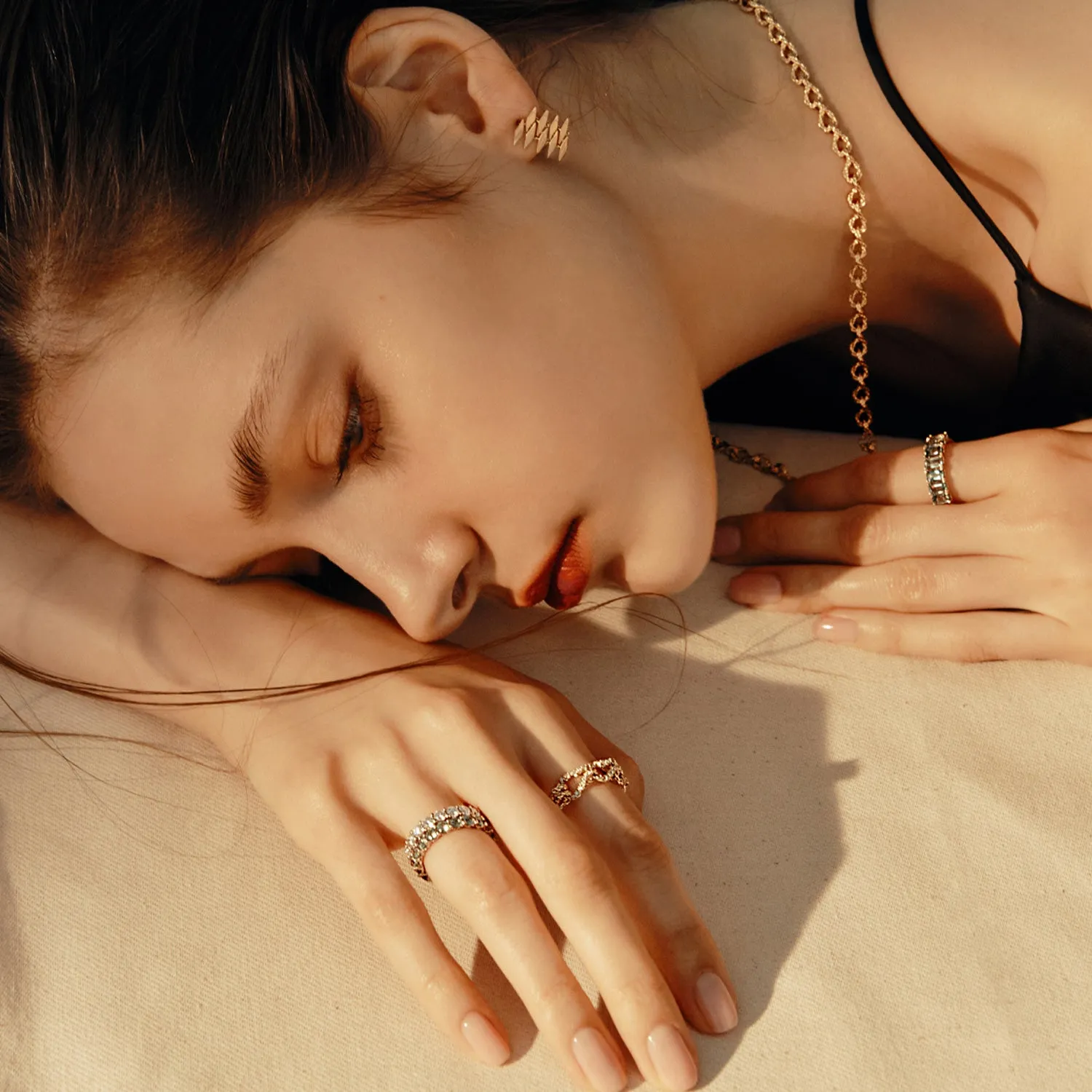 Sensuelle Gold Ring JDSRGXF044S