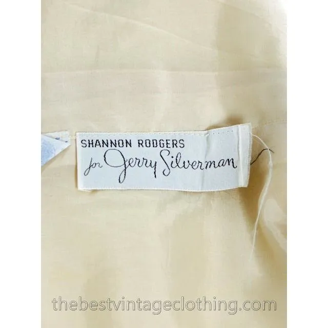 Shannon Rodgers for Jerry Silverman VintageCocktail Dress 1960s Rhinestones Costume