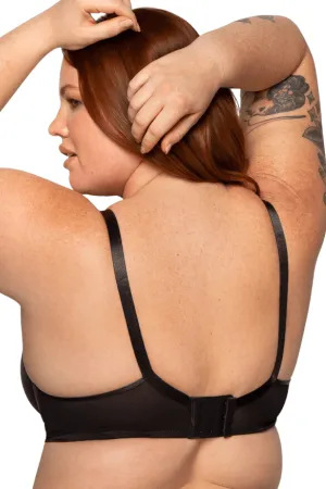 Silky Smooth Micro Unlined Bra - Black