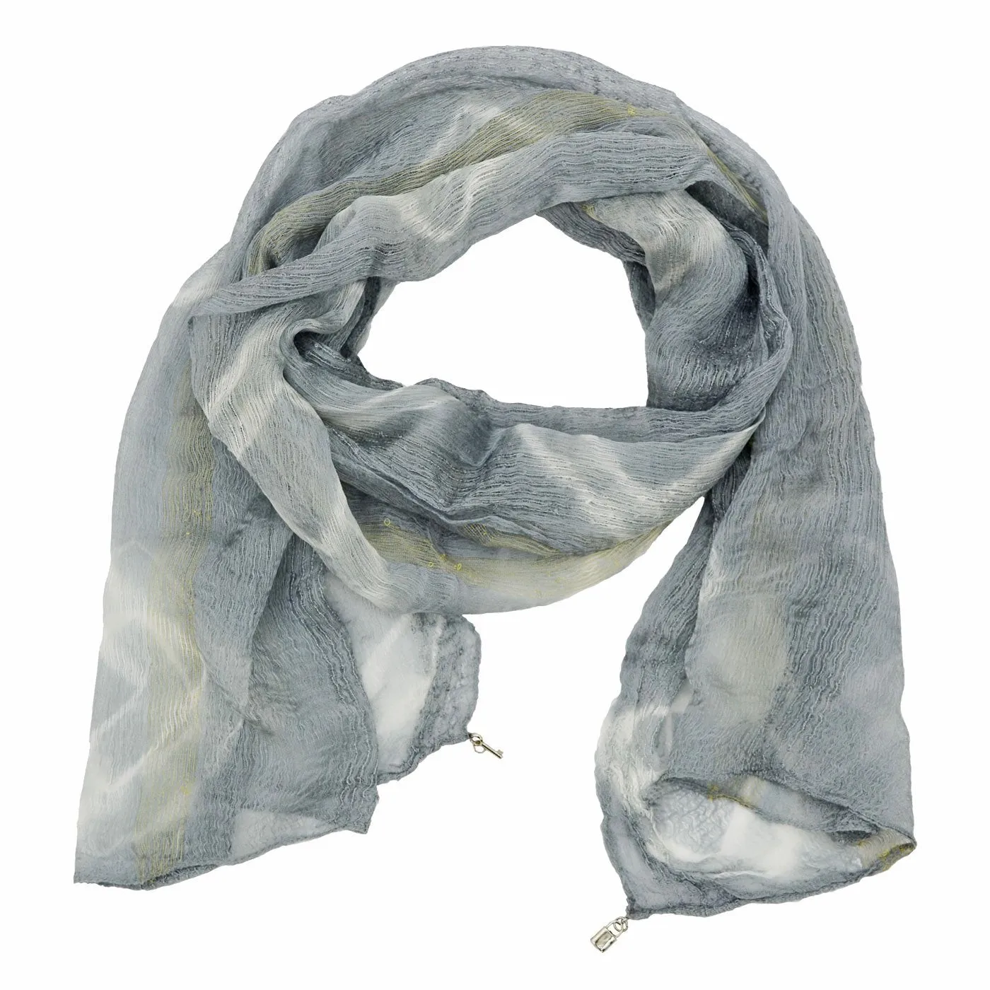 Skye Embellished Sheer Scarf