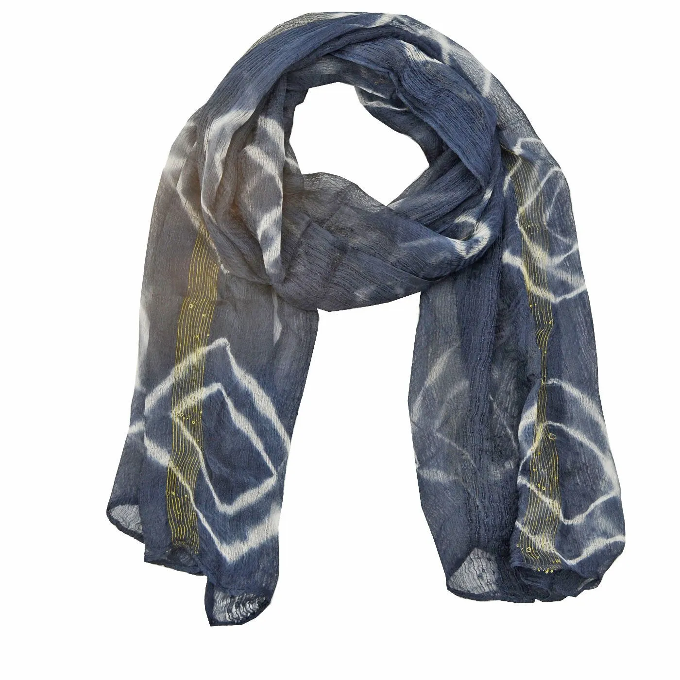 Skye Embellished Sheer Scarf