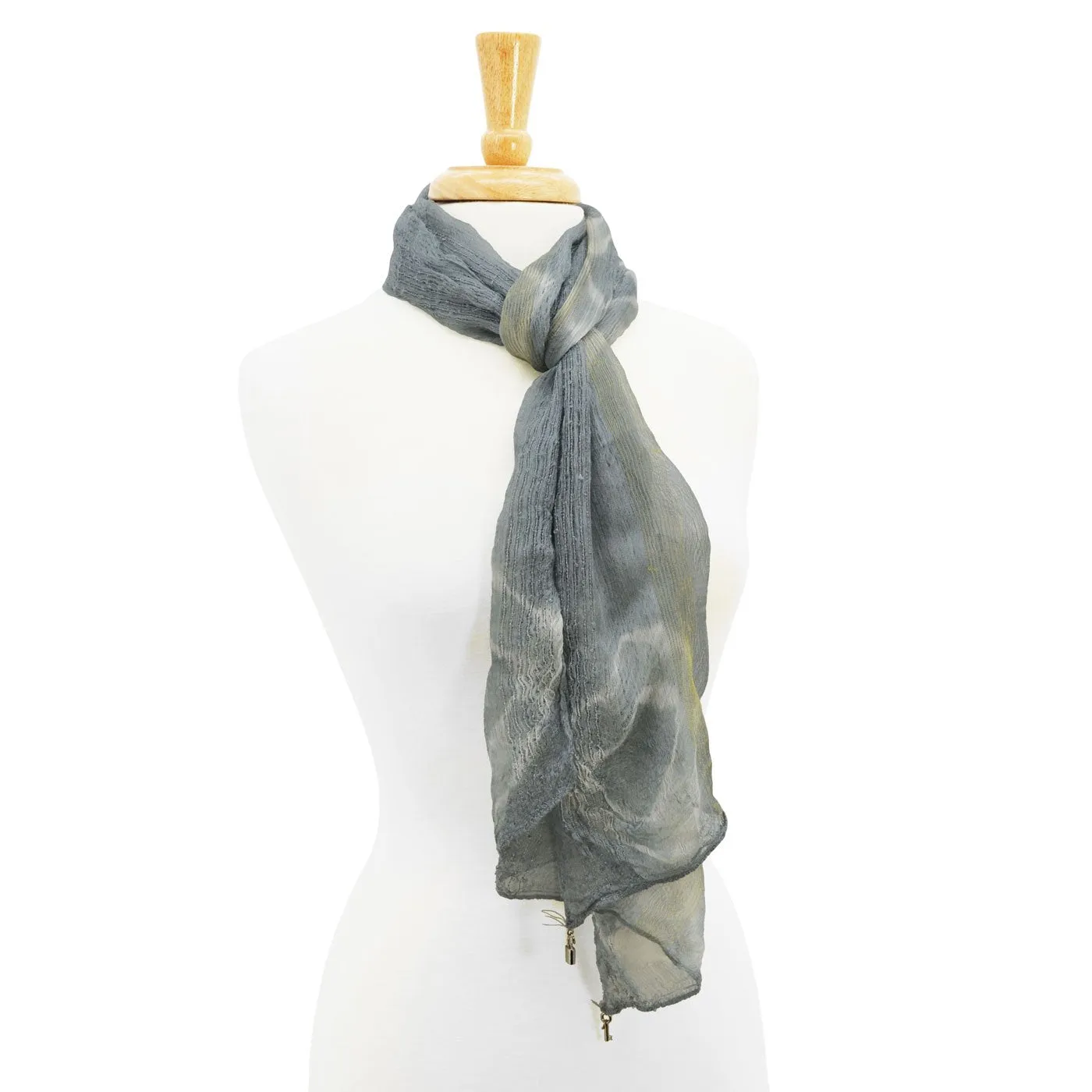 Skye Embellished Sheer Scarf