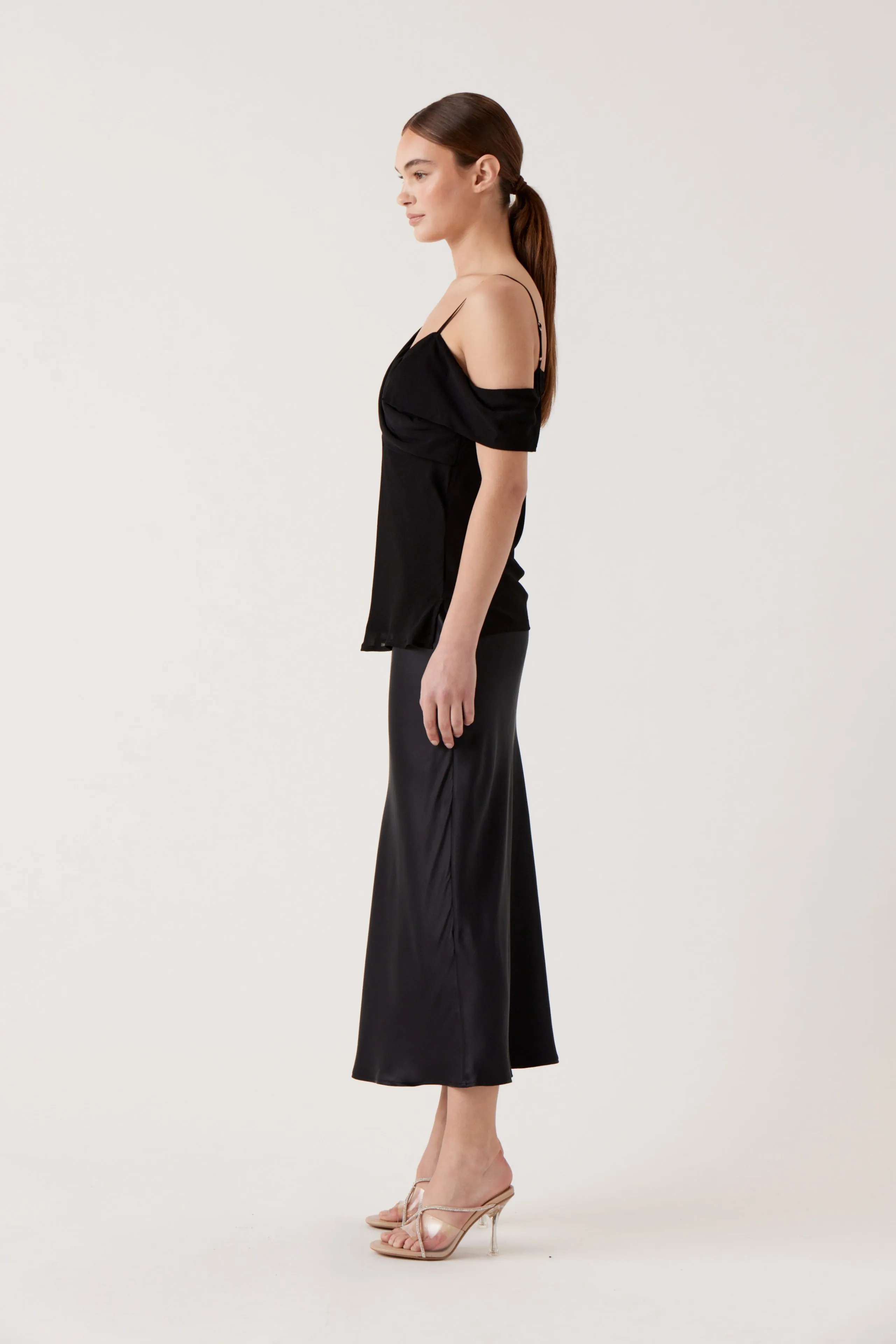 Sophie Rue Angelina Cami Top in Black