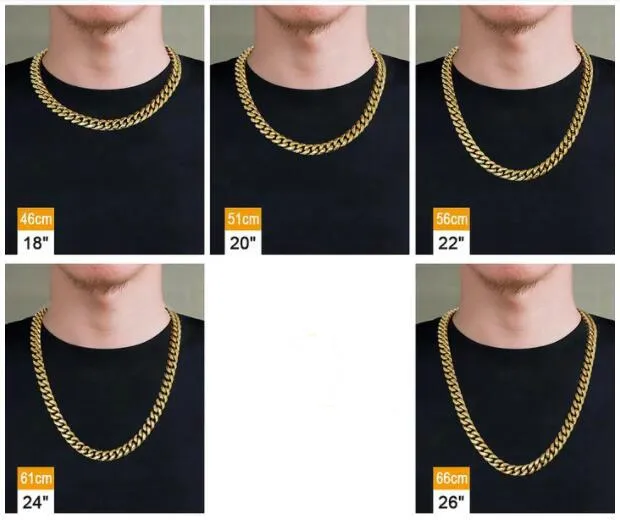 The Golden Nugget® - 12mm Iced Miami Cuban Link Chain 18K Gold Plated with CZ Clasp