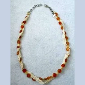 The Lillystone Collection Classic Lace and Flowers Necklace (special order - sold out)