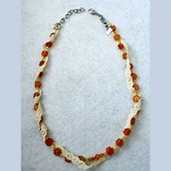 The Lillystone Collection Classic Lace and Flowers Necklace (special order - sold out)