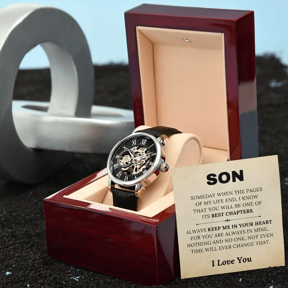 To My Son - Keep Me In Your Heart