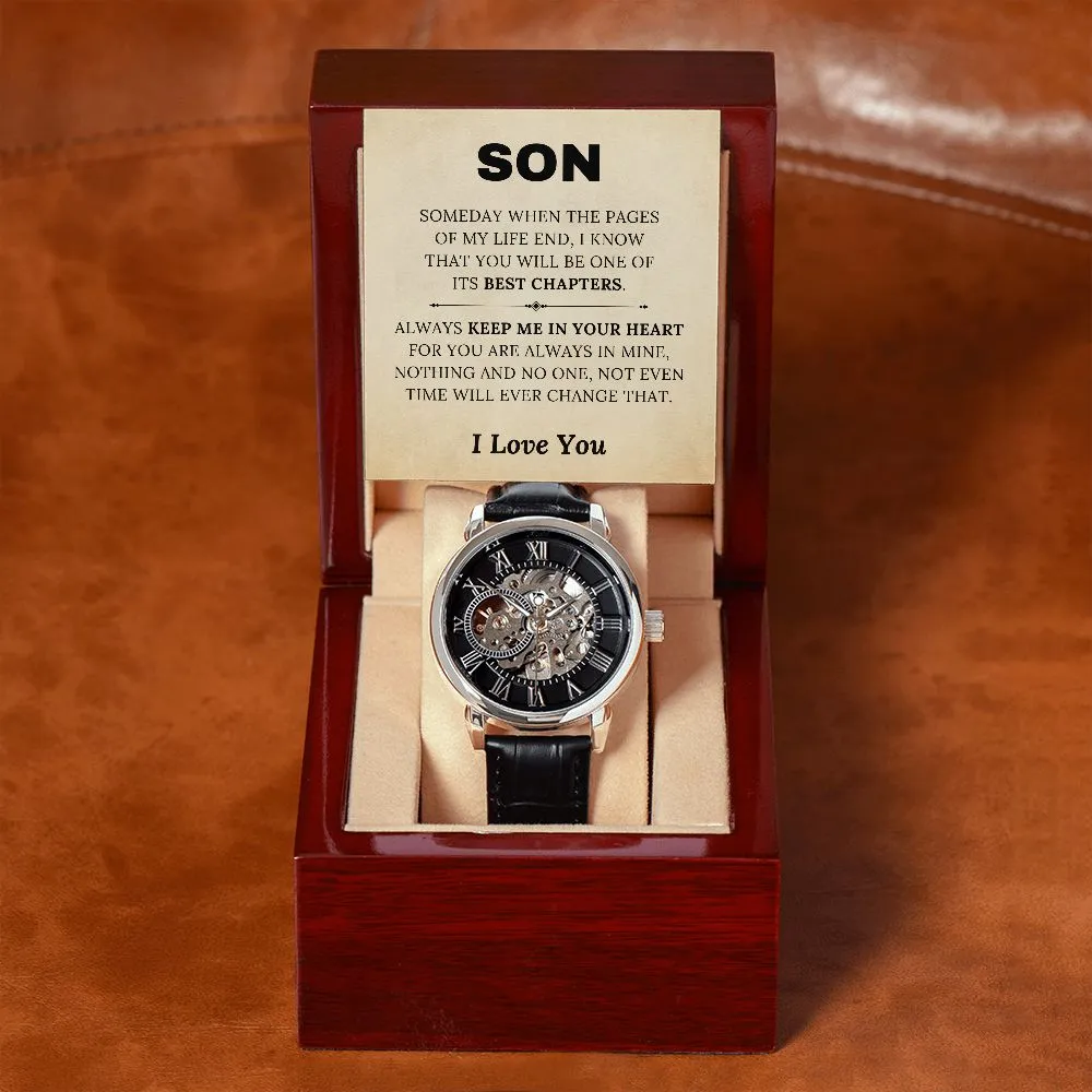 To My Son - Keep Me In Your Heart