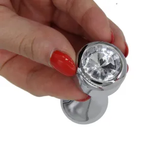 TRANSPARENT COLOR JEWELED METAL PLUG
