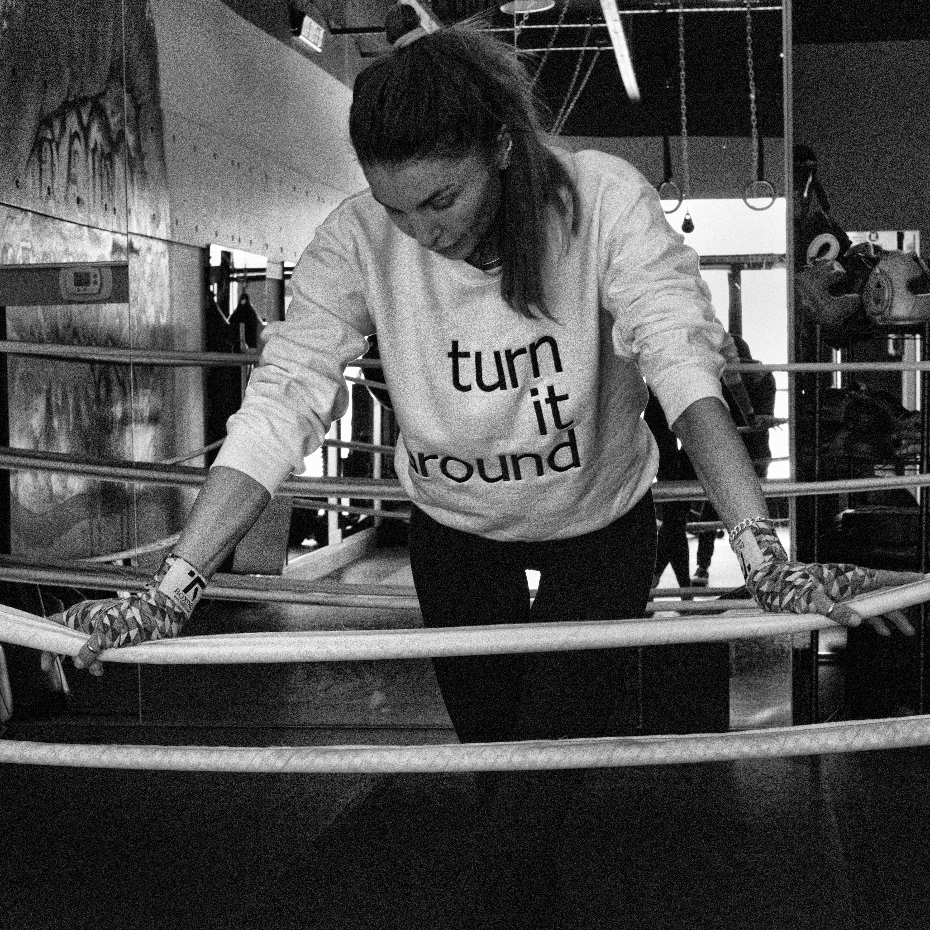 TURN IT AROUND CREWNECK
