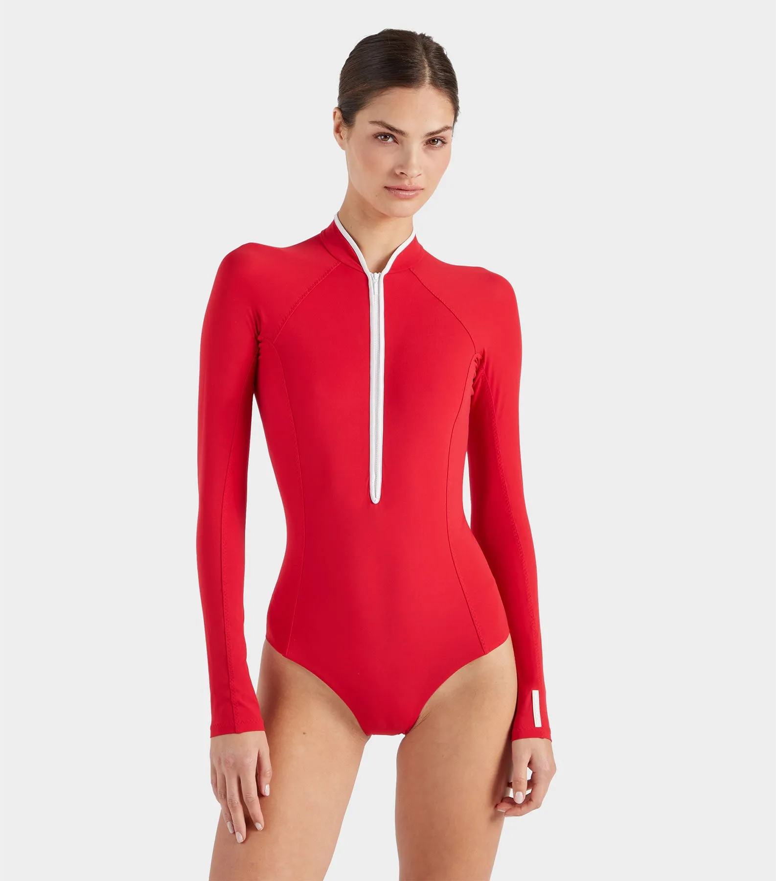 Tyra UPF 50  Swim - Red/White