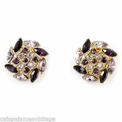 Vintage Brooch & Earrings Bogoff ,Juliana DeLizza & Elster