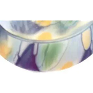 Vintage  Frosted  Glass Bowl  6" Arts & Crafts