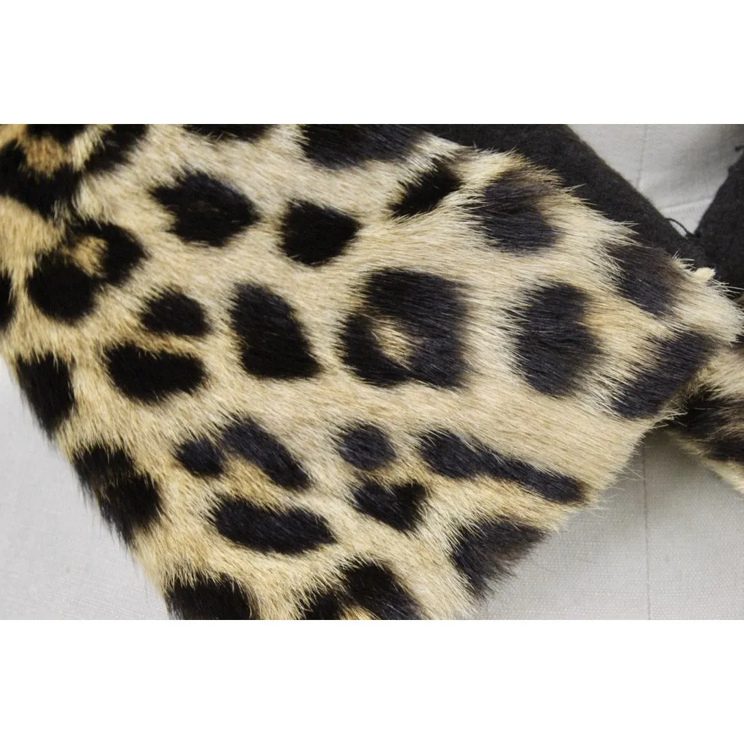 Vintage Fur Collar Leopard 1950s for your coat