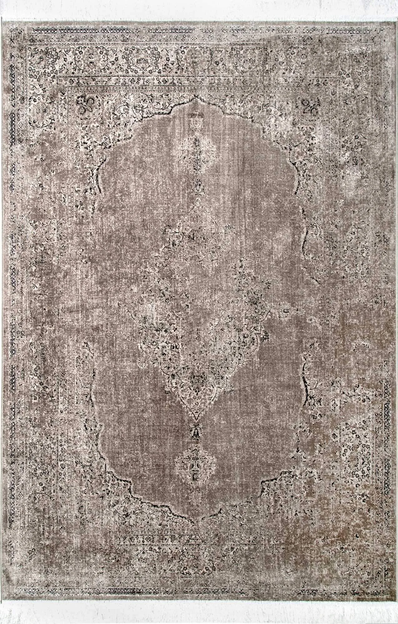 VINTAGE MEDALLION CANTRELL FRINGE RUG