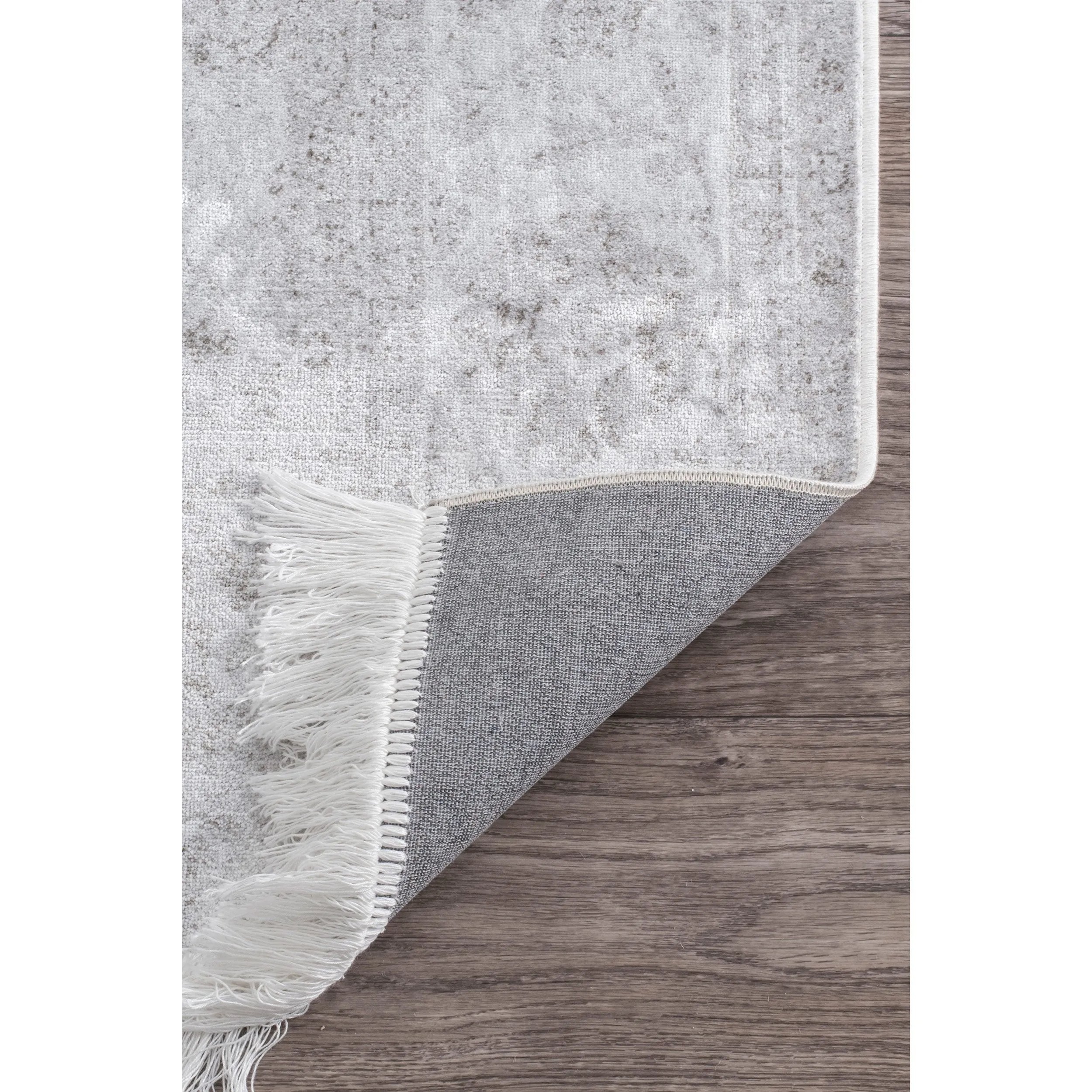 VINTAGE MEDALLION CANTRELL FRINGE RUG
