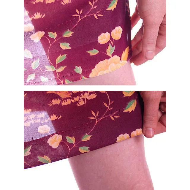 Vintage Mini Polyester Bird Print Dress/Tunic 1970s S