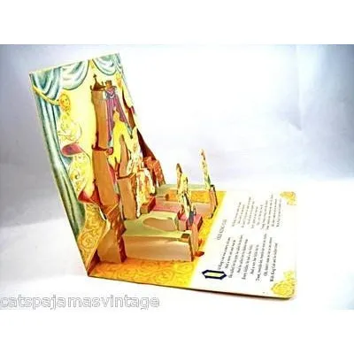 Vintage Pop Up Story Book Old King Cole Geraldine Clyne 1950s
