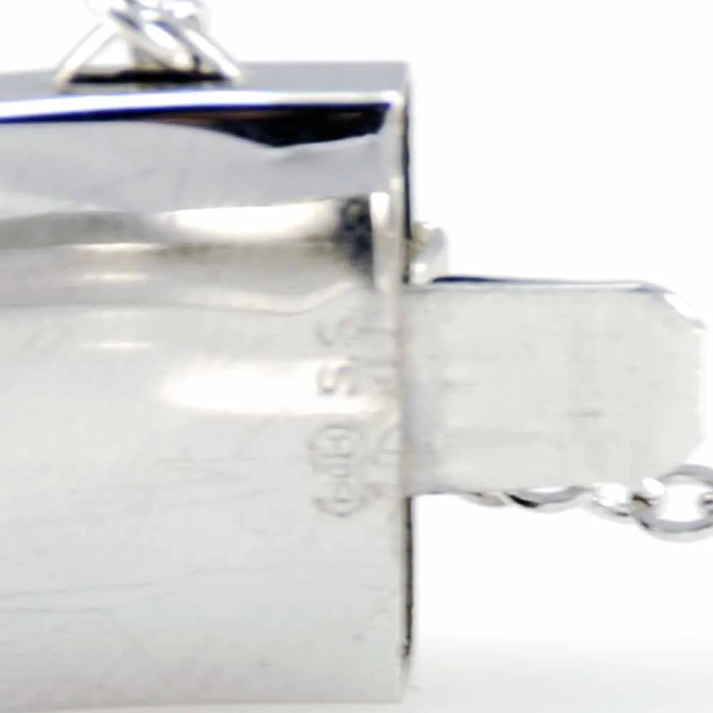Vintage Sterling Silver Hinged Bracelet Classic 1980S