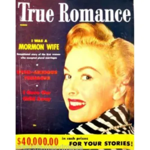 Vintage True Romance Magazine March 1954