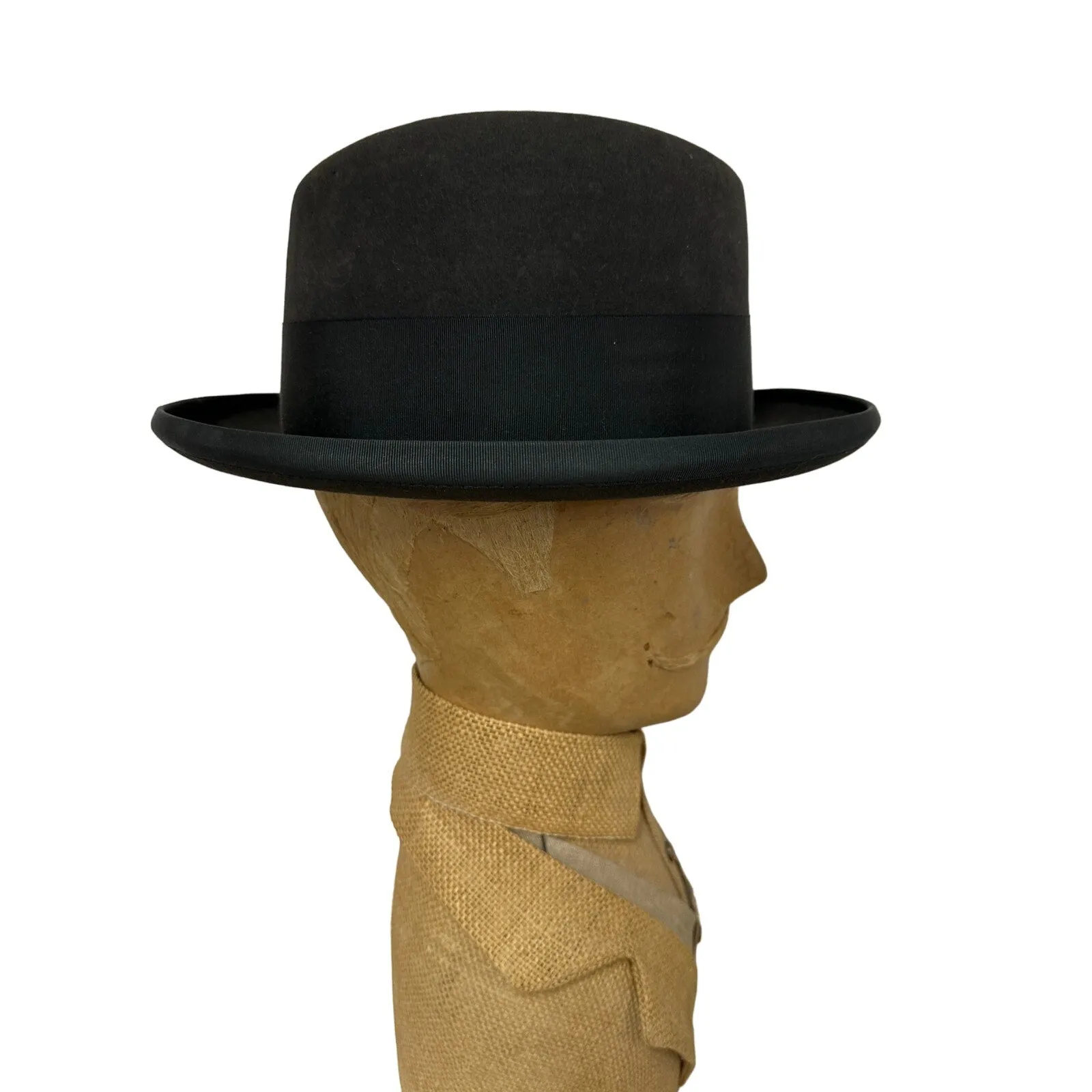 Vtg  Stetson Twenty Homburg  sz 7 1/8 Long Oval Gray   Hat Box 19560s