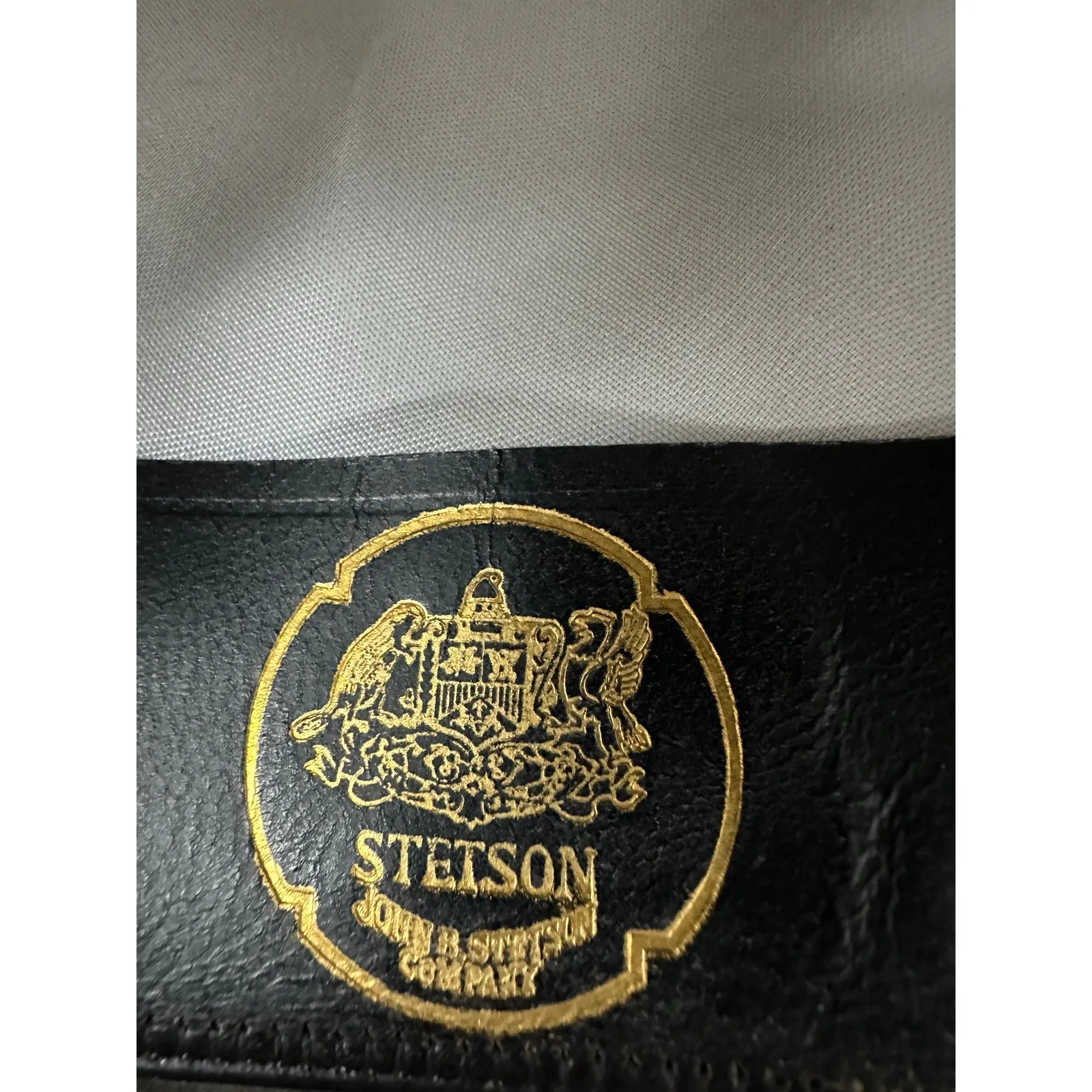 Vtg  Stetson Twenty Homburg  sz 7 1/8 Long Oval Gray   Hat Box 19560s