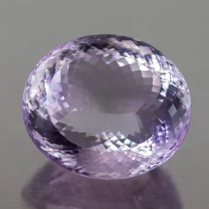 VVS 199 Cts IGLI Certified Rose De France Natural Pink Amethyst Oval Cut Gemstone