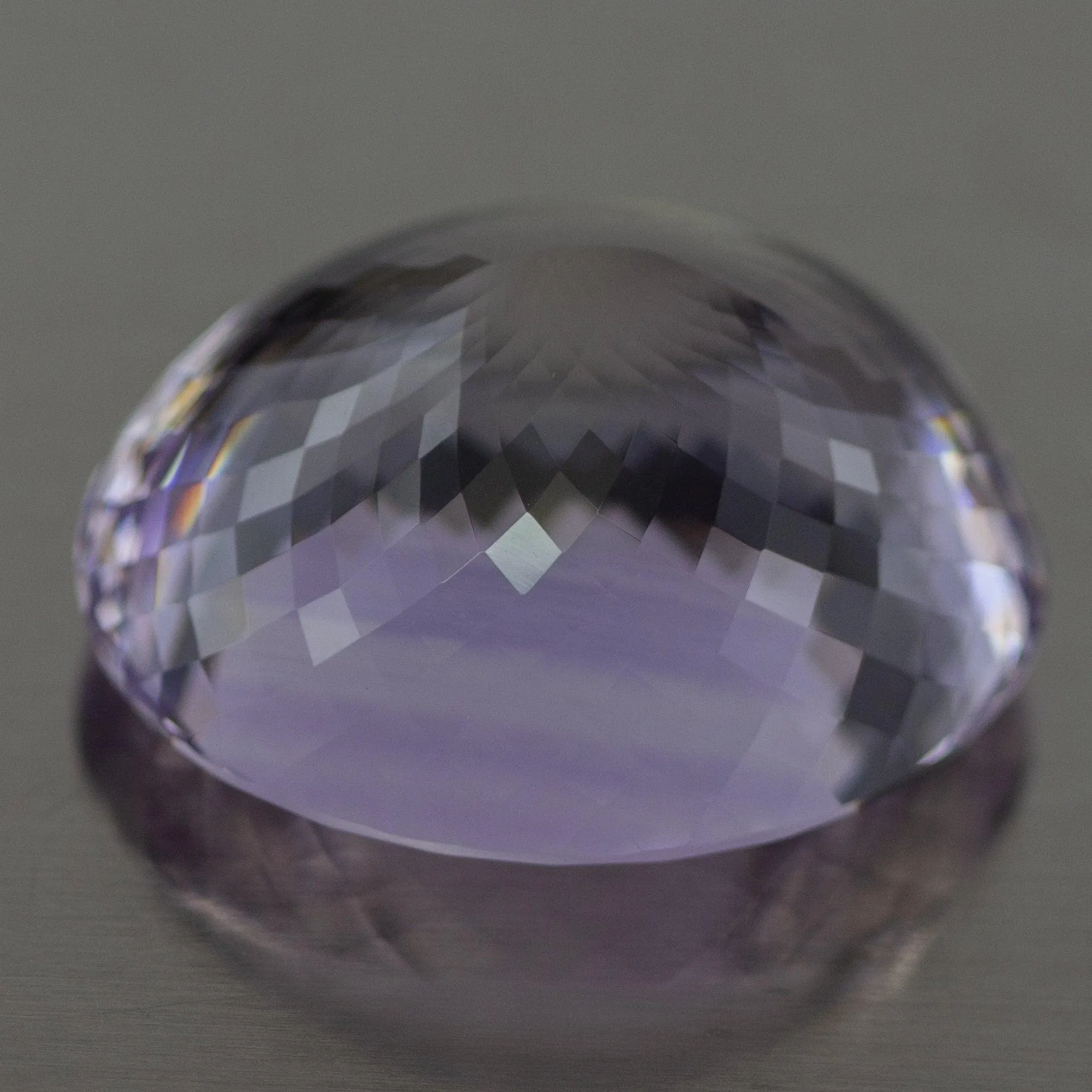 VVS 199 Cts IGLI Certified Rose De France Natural Pink Amethyst Oval Cut Gemstone