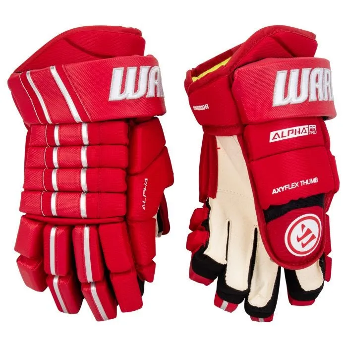 Warrior Alpha FR Pro Senior Hockey Gloves