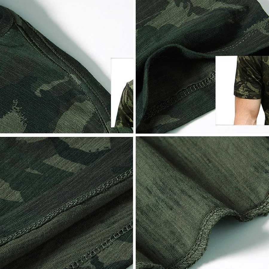 West Louis™ Summer Camouflage Print Fashion T-Shirt