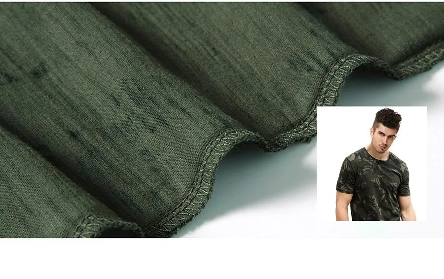 West Louis™ Summer Camouflage Print Fashion T-Shirt