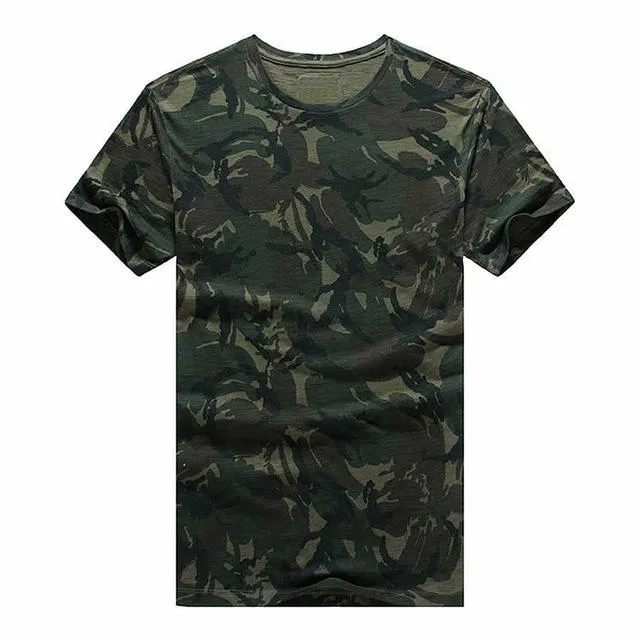 West Louis™ Summer Camouflage Print Fashion T-Shirt