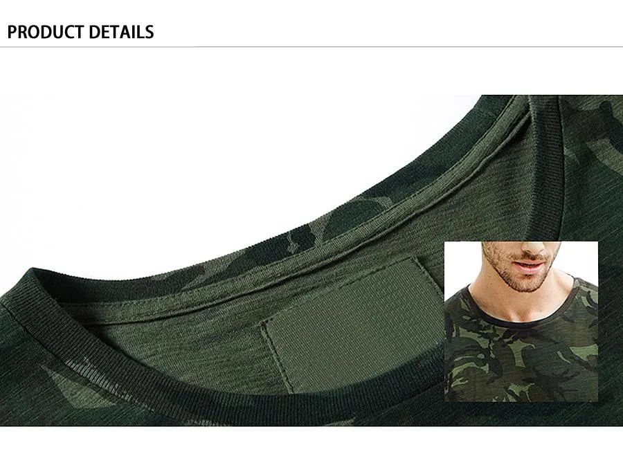 West Louis™ Summer Camouflage Print Fashion T-Shirt
