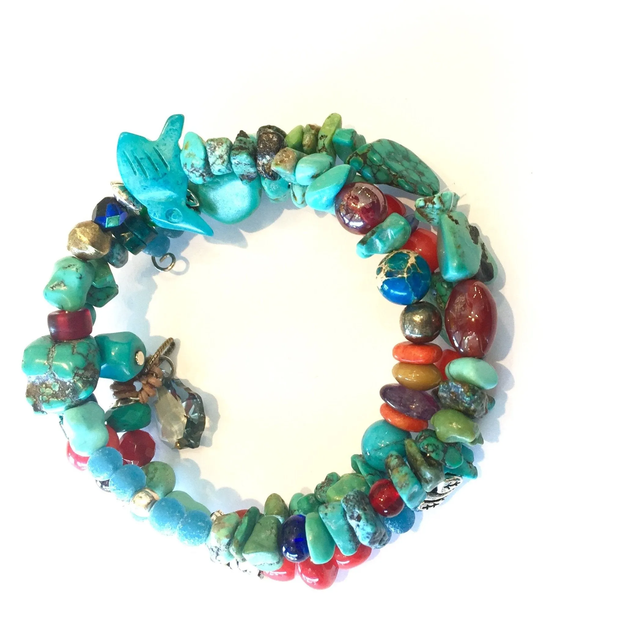 What is Unseen Turquoise Wrap Bracelet