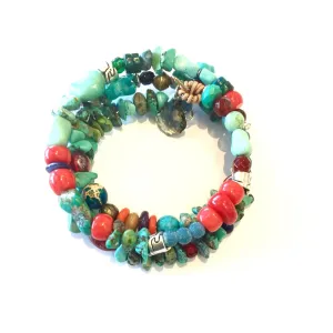 What is Unseen Turquoise Wrap Bracelet